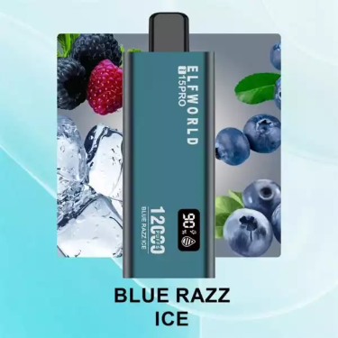 Elf World i15 Pro Blue razz ice 12000