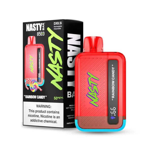 Nasty 8500 Puffs- Rainbow Candy