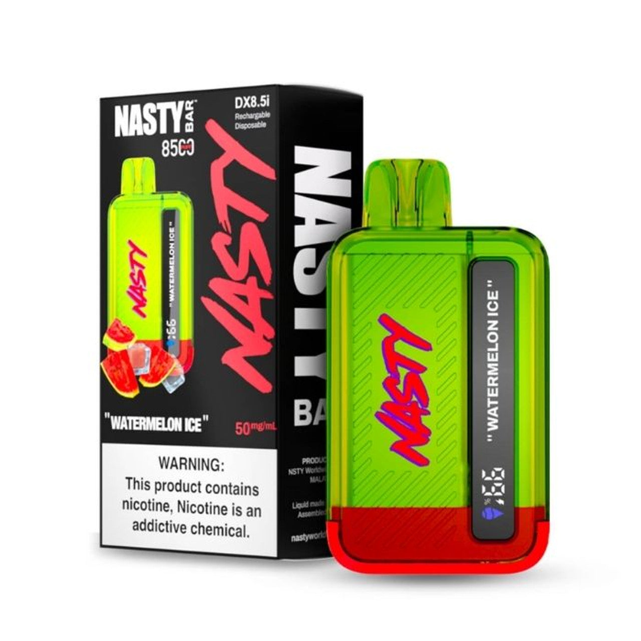 Nasty 8500 Puffs Watermelon