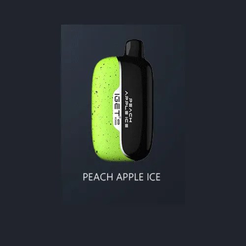 IGET Moon 5000 Puff Peach Apple Ice