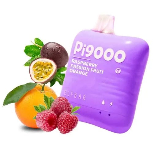 Elfbar Pi 9000 Rasberry Passion Fruit Orange