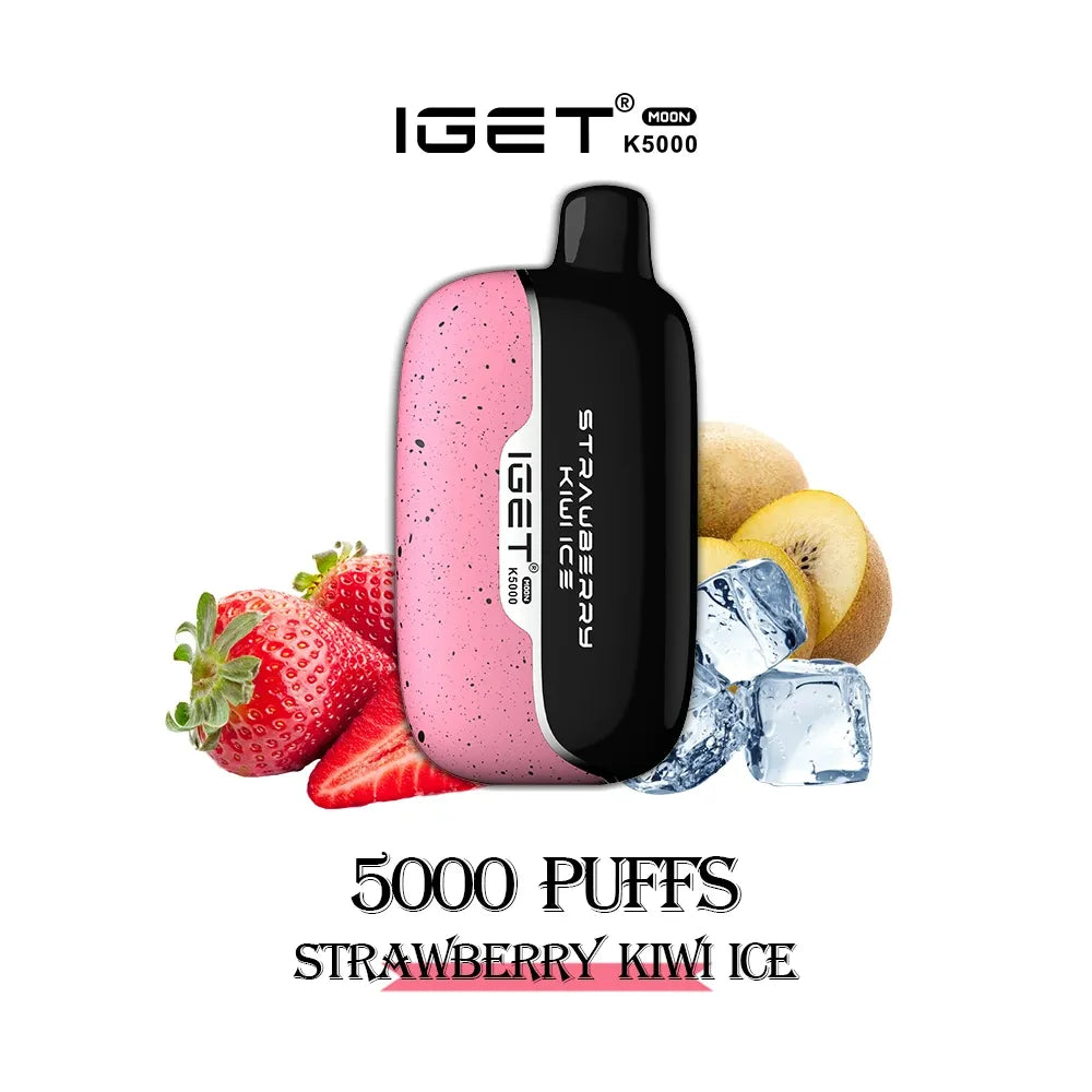 IGET Moon 5000 Puff Strawberry Kiwi Ice