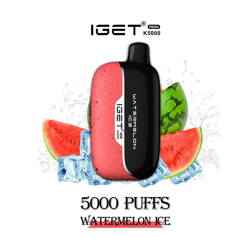 IGET Moon 5000 Puff Watermelon Ice