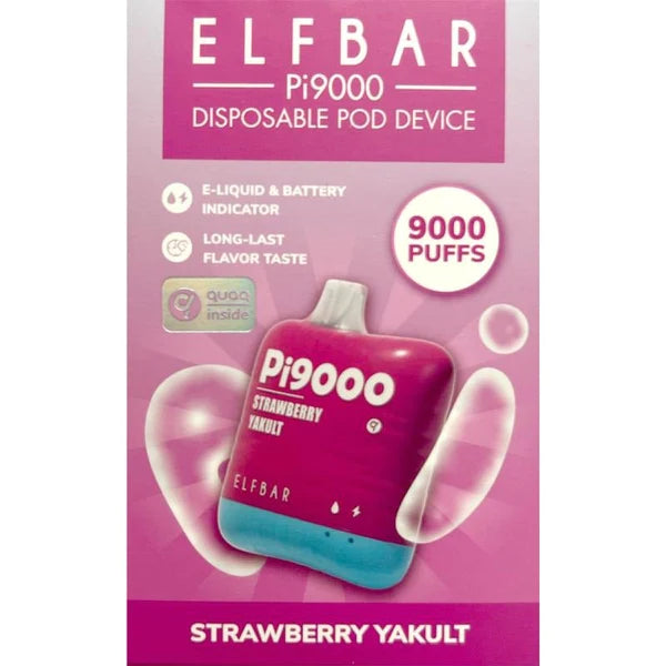 Elfbar Pi 9000 Strawberry Yakult