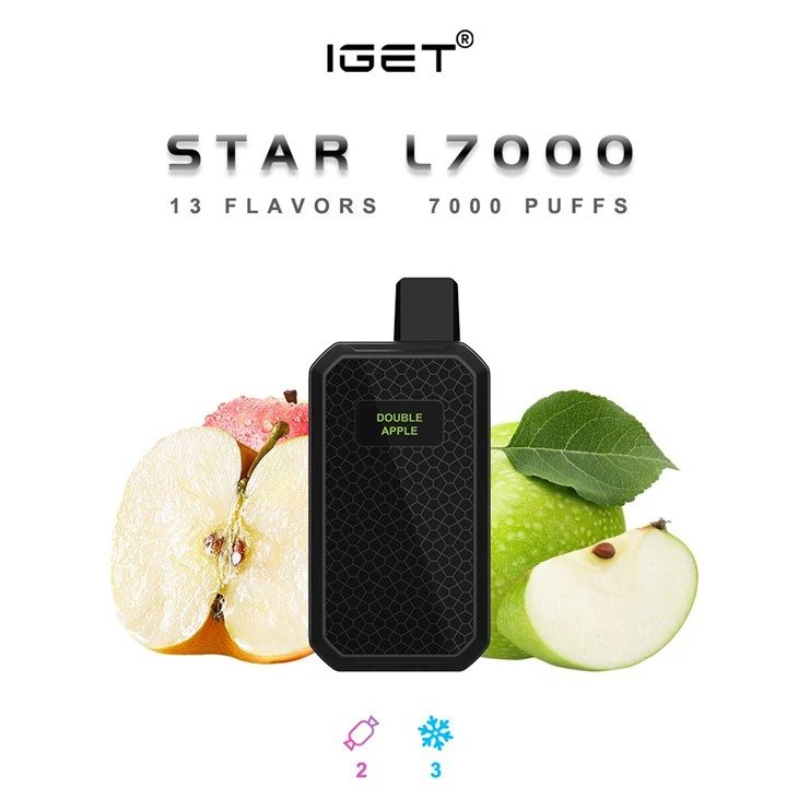 Iget Star L7000 – Double Apple (7000 Puffs )