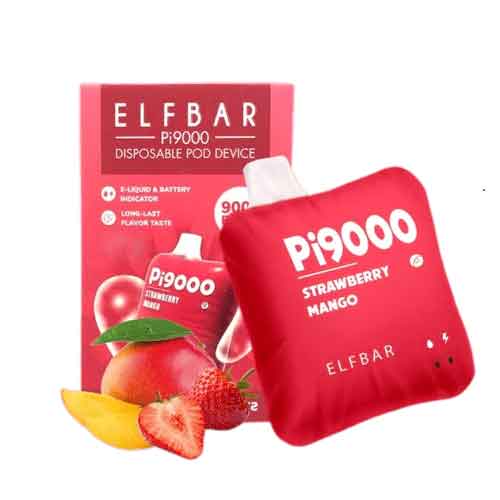 Elfbar Pi 9000 Strawberry Mango