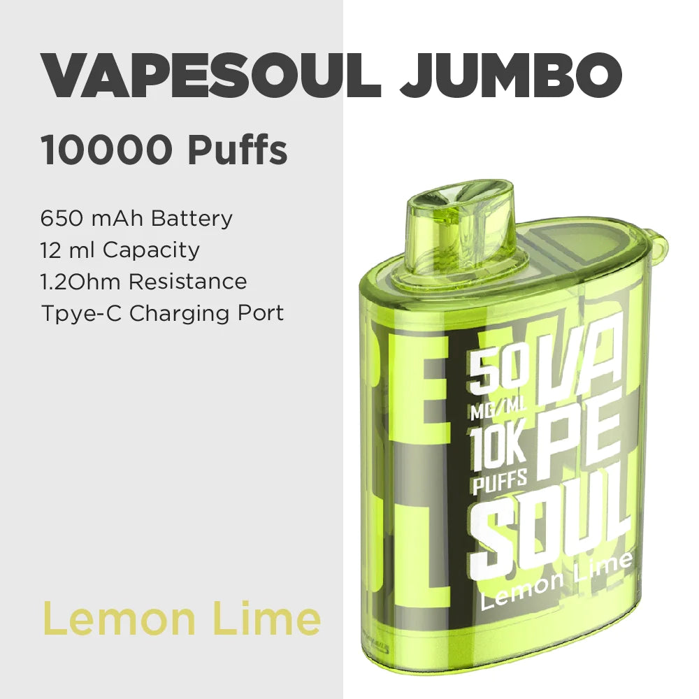 Vapesoul Jumbo Device (10000 Puffs) 3 Flavour Combo